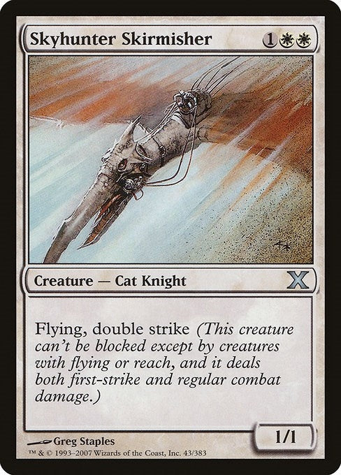 Image for Skyhunter Skirmisher (43) [10th Edition] - Magic: The Gathering