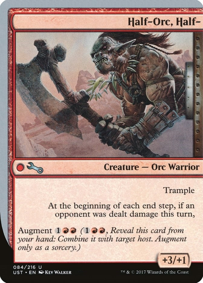 Image for Half-Orc, Half- (84) [Unstable] - Magic: The Gathering