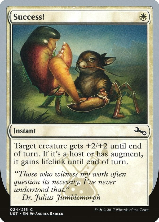 Image for Success! (24) [Unstable] - Magic: The Gathering