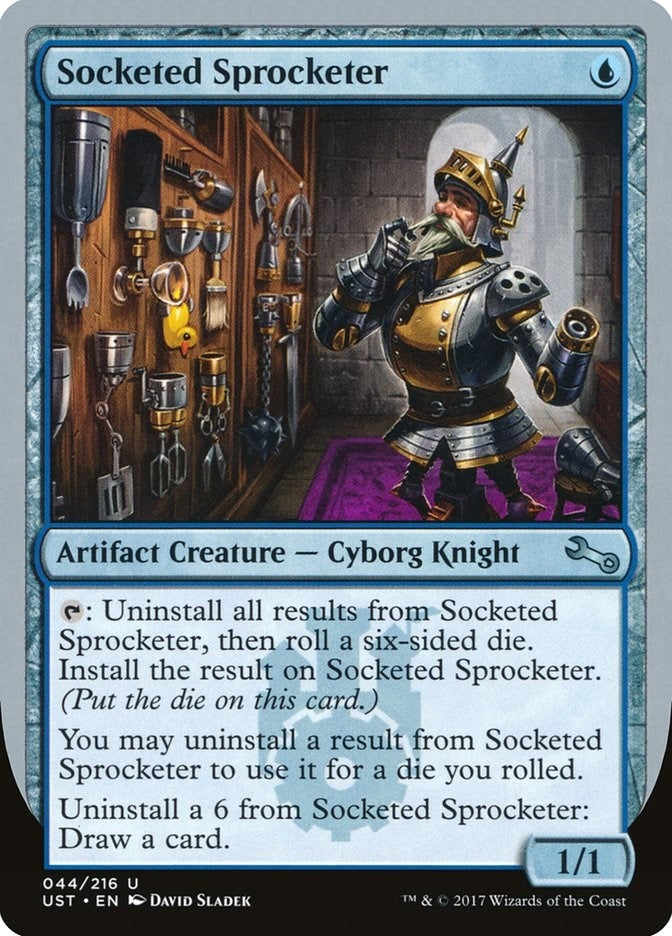 Image for Socketed Sprocketer (44) [Unstable] - Magic: The Gathering