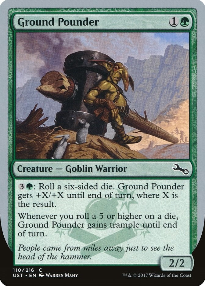 Image for Ground Pounder (110) [Unstable] - Magic: The Gathering