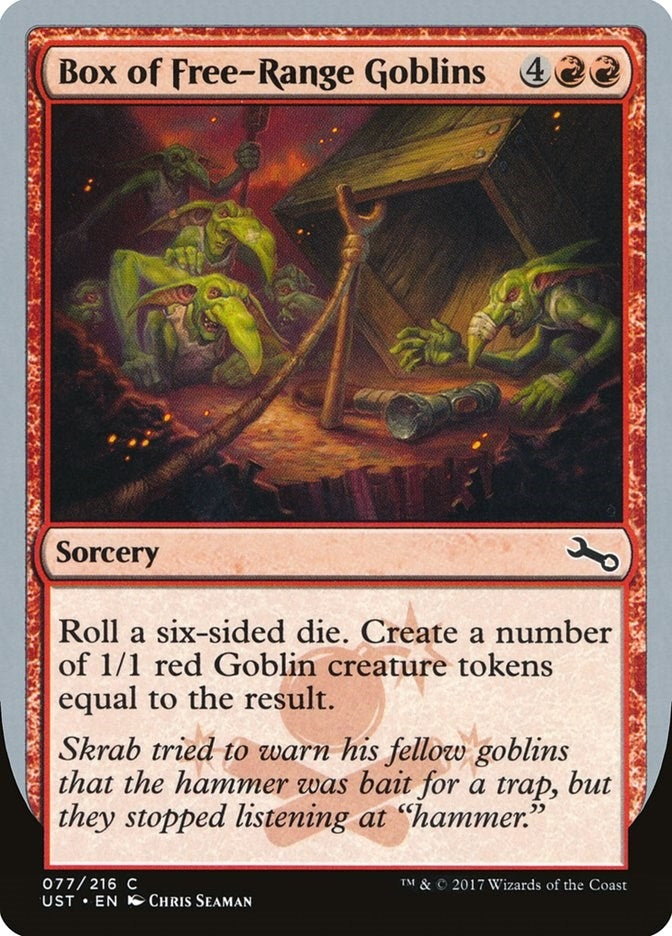 Image for Box of Free-Range Goblins (77) [Unstable] - Magic: The Gathering