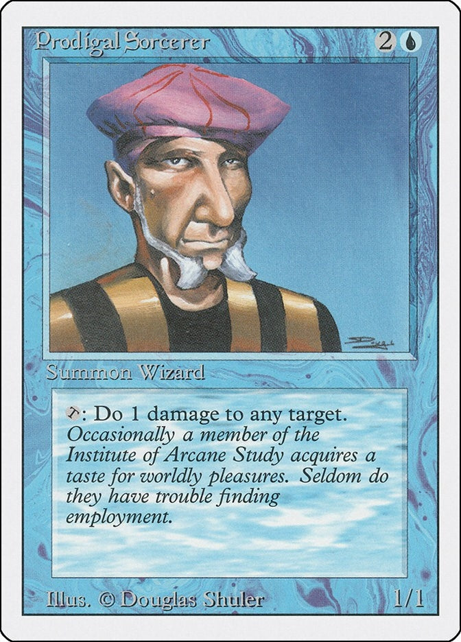 Image for Prodigal Sorcerer [Revised Edition] - Magic: The Gathering