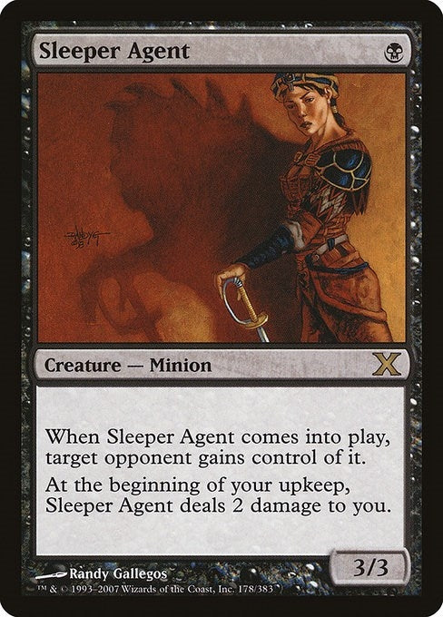 Image for Sleeper Agent (178) [10th Edition] - Magic: The Gathering