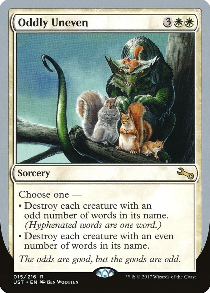 Image for Oddly Uneven (15) [Unstable] - Magic: The Gathering