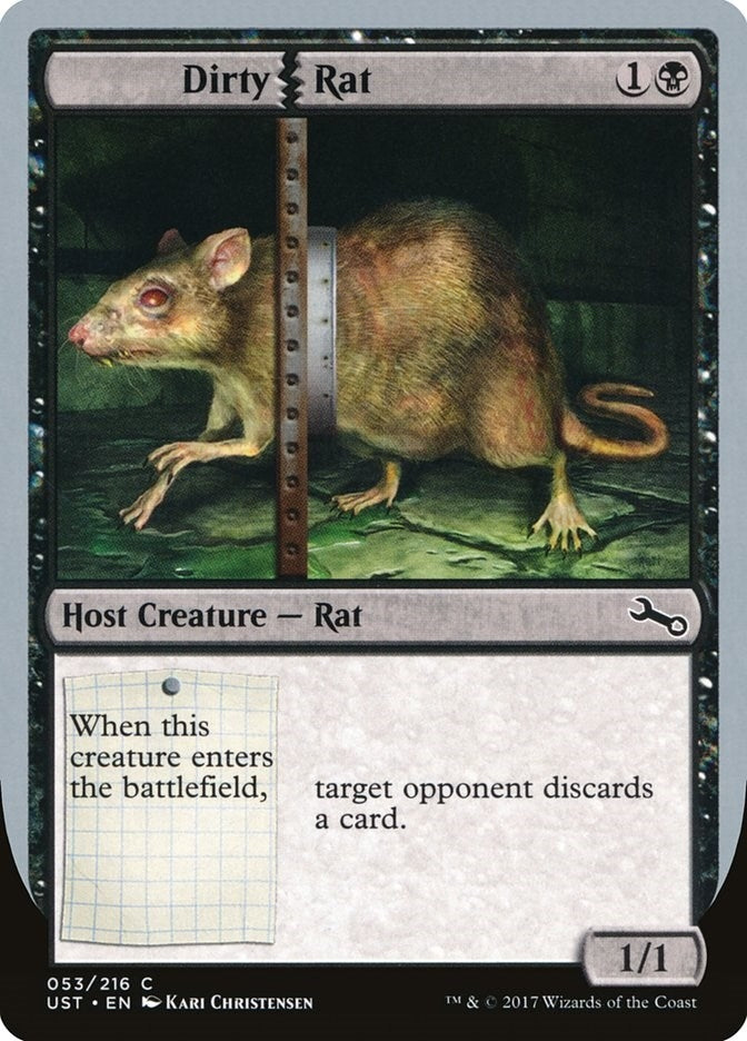 Image for Dirty Rat (53) [Unstable] - Magic: The Gathering