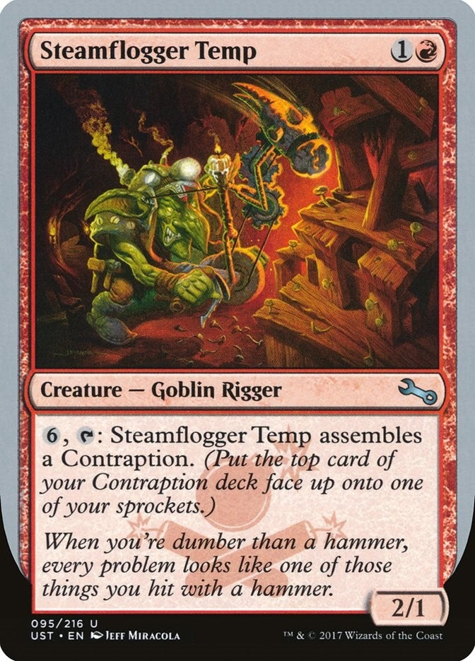Image for Steamflogger Temp (95) [Unstable] - Magic: The Gathering
