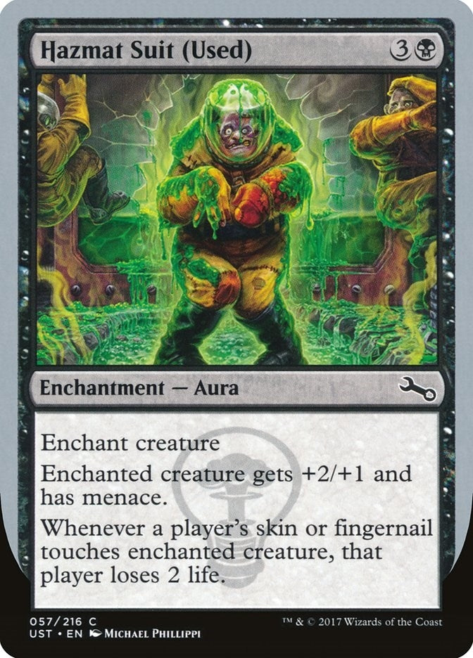 Image for Hazmat Suit (Used) (57) [Unstable] - Magic: The Gathering
