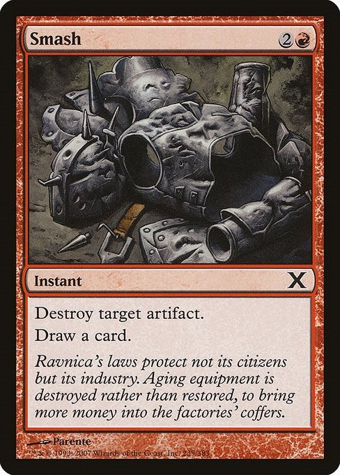 Image for Smash (235) [10th Edition] - Magic: The Gathering