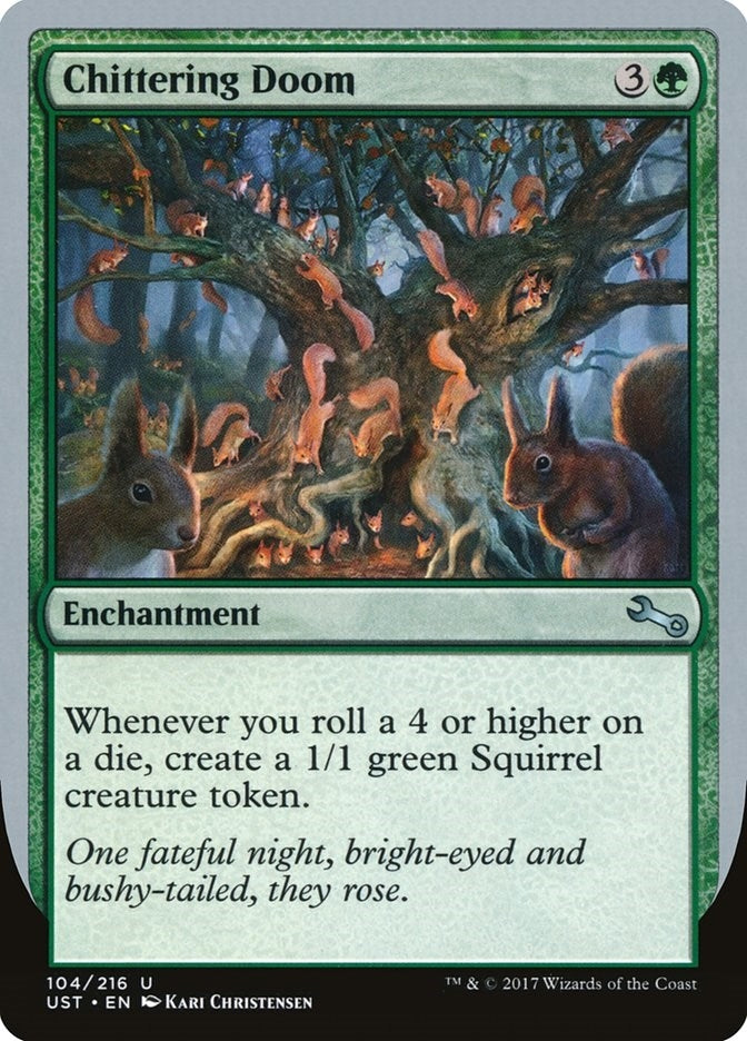 Image for Chittering Doom (104) [Unstable] - Magic: The Gathering
