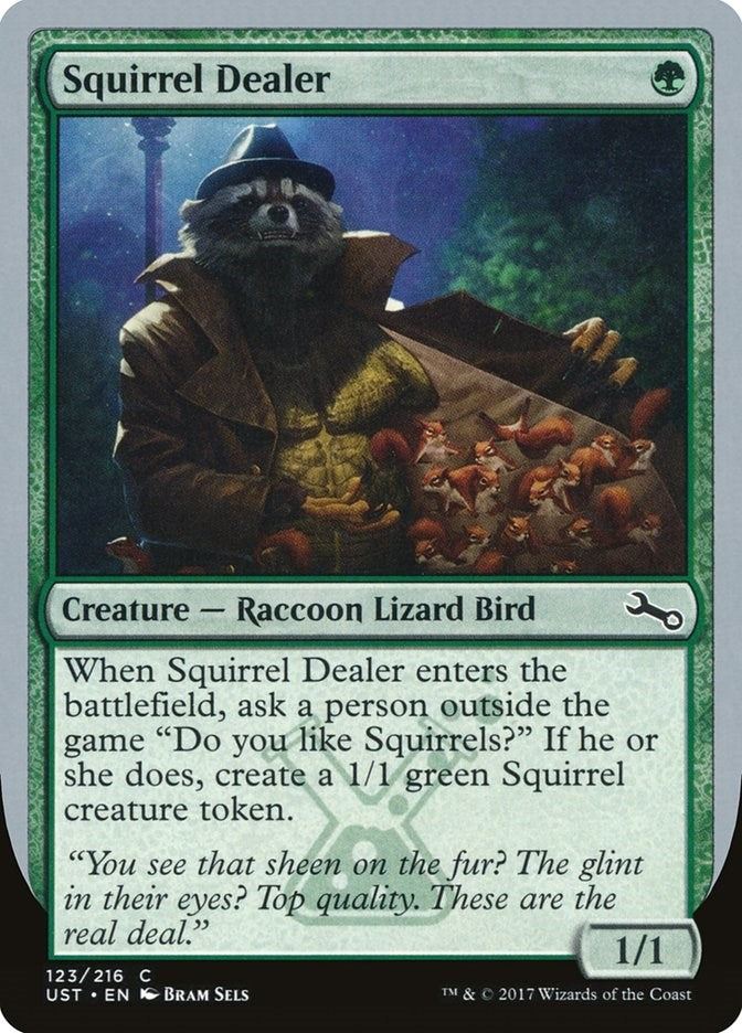 Image for Squirrel Dealer (123) [Unstable] - Magic: The Gathering