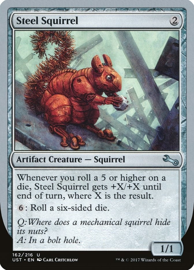 Image for Steel Squirrel (162) [Unstable] - Magic: The Gathering