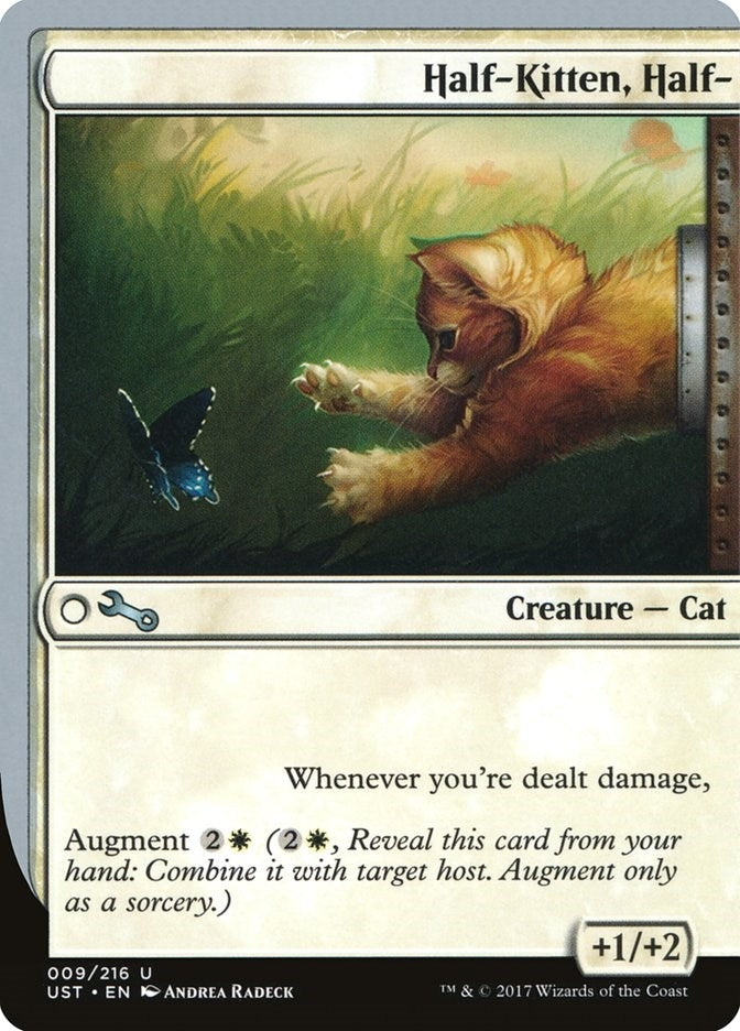 Image for Half-Kitten, Half- (9) [Unstable] - Magic: The Gathering