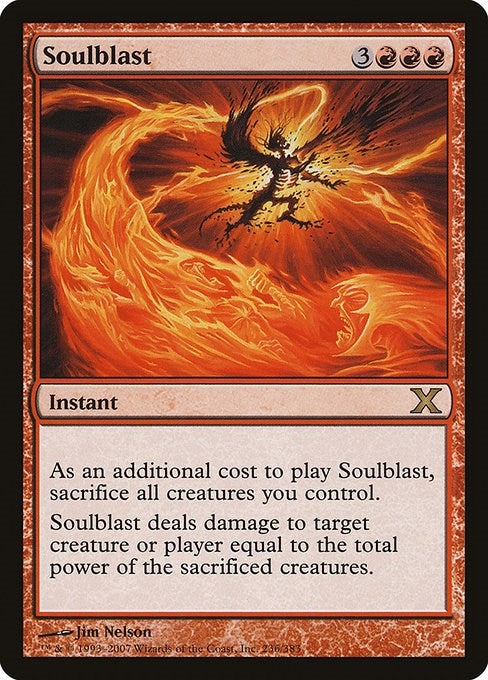 Image for Soulblast (236) [10th Edition] - Magic: The Gathering