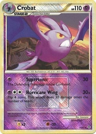 Image for Crobat - 14/95 (League Promo) (014/095) [League & Championship Cards] - Pokemon