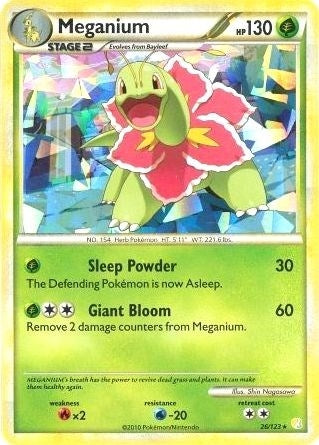 Image for Meganium - 26/123 (Cracked Ice Holo) (026/123) [Deck Exclusives] - Pokemon