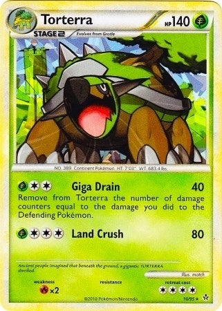 Image for Torterra - 10/95 (Cracked Ice Holo) (010/095) [League & Championship Cards] - Pokemon