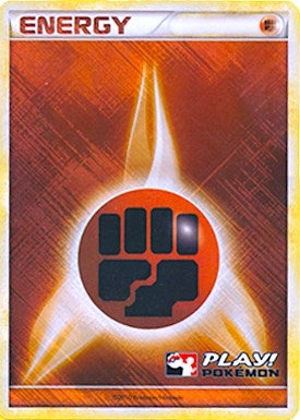 Image for Fighting Energy (2010 Play! Pokemon) [League & Championship Cards] - Pokemon