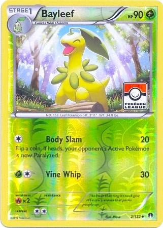 Image for Bayleef - 2/122 (Pokemon League) (002/122) [League & Championship Cards] - Pokemon