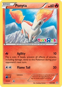 Image for Ponyta - 14/83 (Toys R Us Promo) (014/083) [Miscellaneous Cards & Products] - Pokemon
