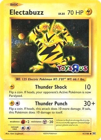 Image for Electabuzz - 41/108 (Toys R Us Promo) (041/108) [Miscellaneous Cards & Products] - Pokemon