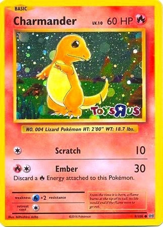 Image for Charmander - 9/108 (Toys R Us Promo) (009/108) [Miscellaneous Cards & Products] - Pokemon