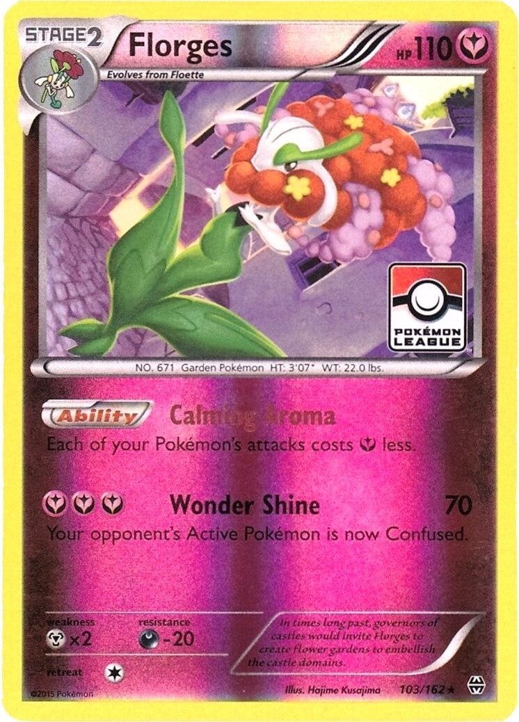 Image for Florges - 103/162 (Pokemon League) (103/162) [League & Championship Cards] - Pokemon
