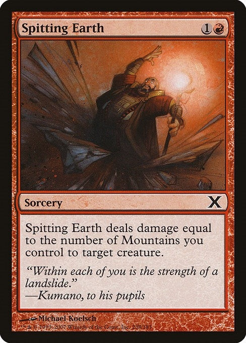 Spitting Earth (238) [10th Edition]