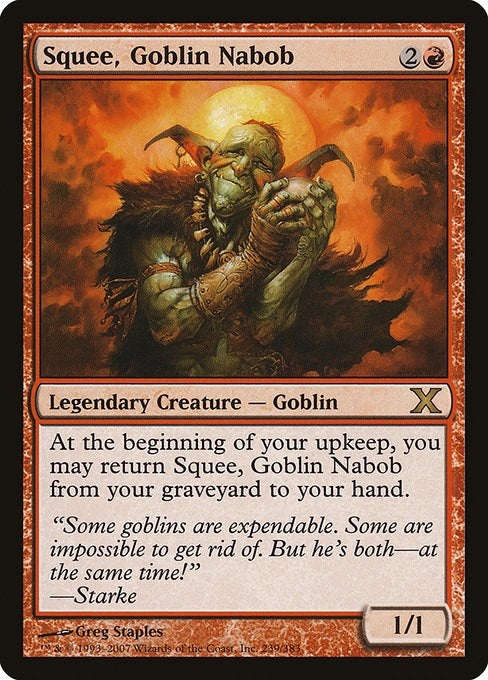 Image for Squee, Goblin Nabob (239) [10th Edition] - Magic: The Gathering