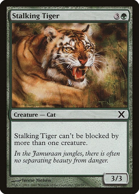 Image for Stalking Tiger (299) [10th Edition] - Magic: The Gathering