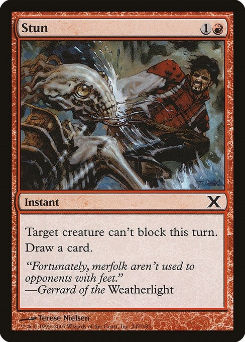 Image for Stun (240) [10th Edition] - Magic: The Gathering