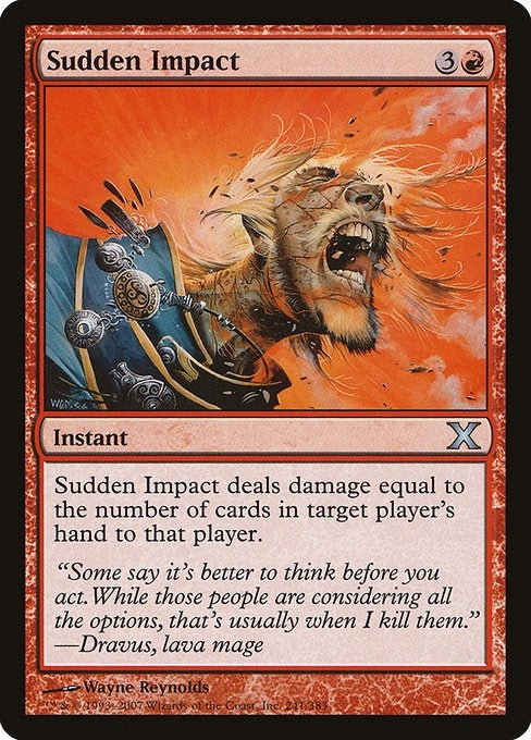 Image for Sudden Impact (241) [10th Edition] - Magic: The Gathering