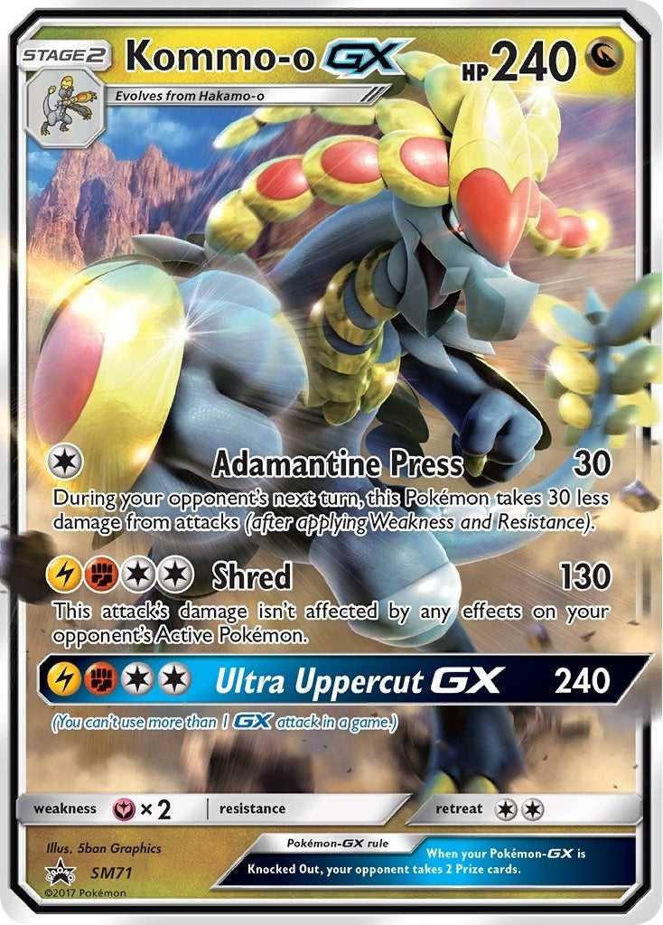 Image for Kommo-o GX - SM71 (SM71) [SM Promos] - Pokemon