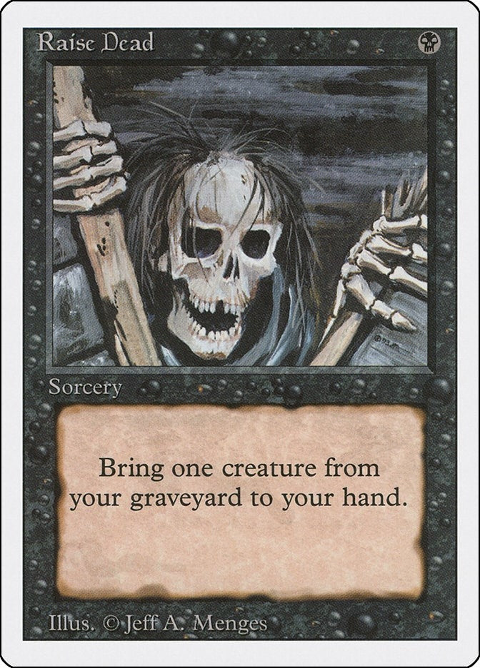 Image for Raise Dead [Revised Edition] - Magic: The Gathering