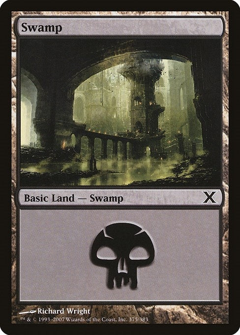 Image for Swamp (375) (375) [10th Edition] - Magic: The Gathering
