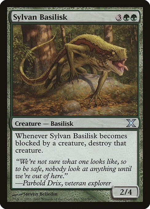 Image for Sylvan Basilisk (301) [10th Edition] - Magic: The Gathering