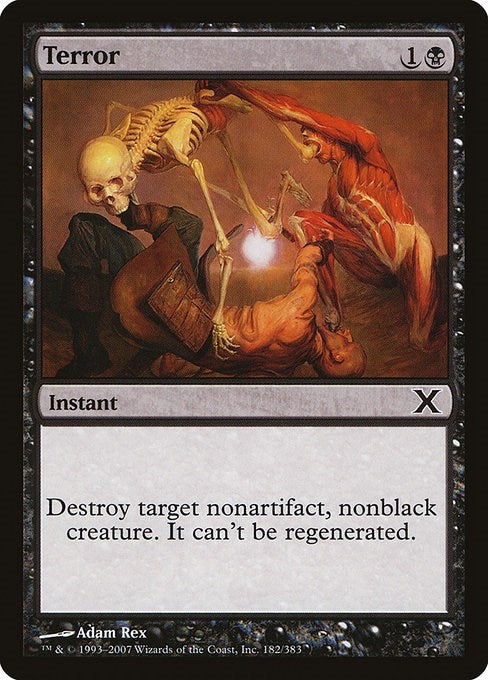 Image for Terror (182) [10th Edition] - Magic: The Gathering