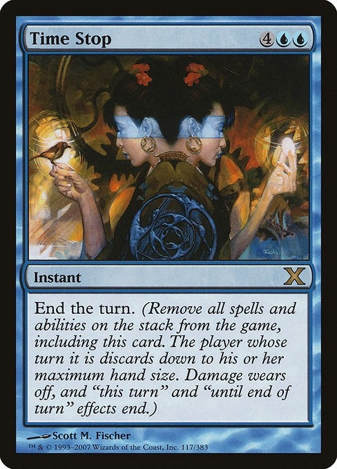 Image for Time Stop (117) [10th Edition] - Magic: The Gathering