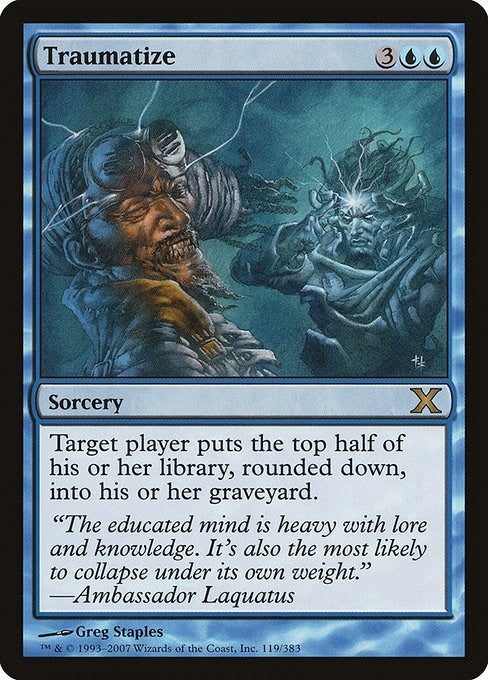 Image for Traumatize (119) [10th Edition] - Magic: The Gathering