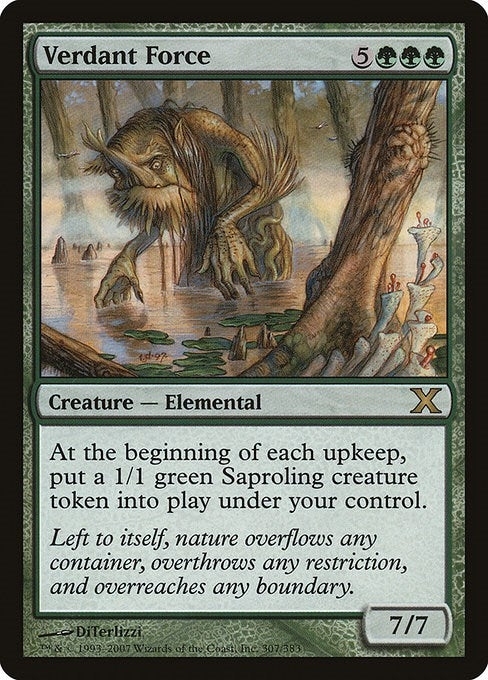 Image for Verdant Force (307) [10th Edition] - Magic: The Gathering