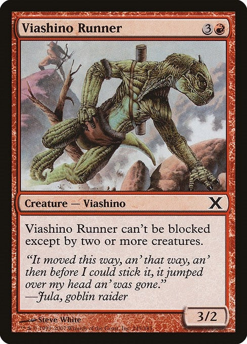 Image for Viashino Runner (245) [10th Edition] - Magic: The Gathering