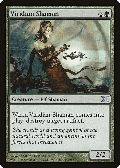 Image for Viridian Shaman (308) [10th Edition] - Magic: The Gathering