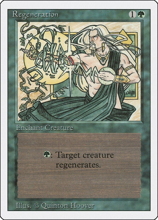 Image for Regeneration [Revised Edition] - Magic: The Gathering