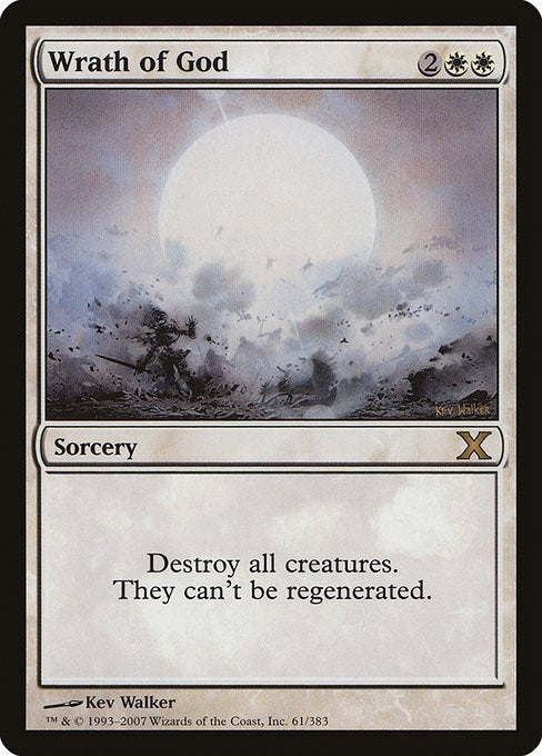 Image for Wrath of God (61) [10th Edition] - Magic: The Gathering