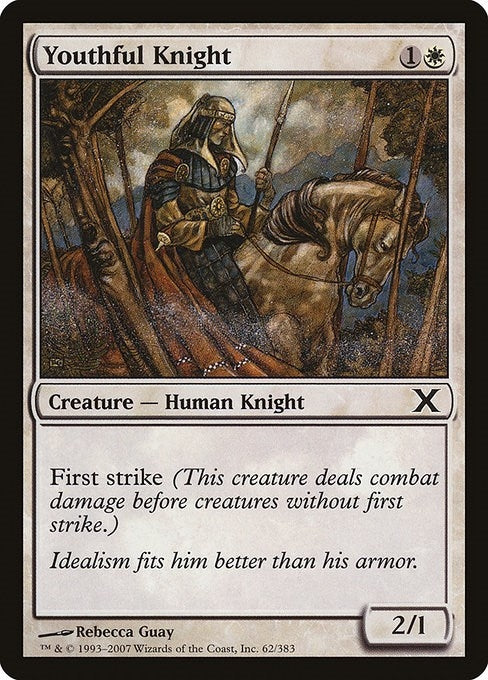 Image for Youthful Knight (62) [10th Edition] - Magic: The Gathering