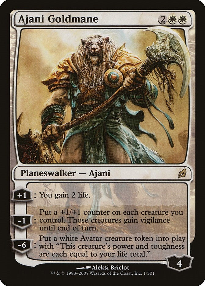 Image for Ajani Goldmane (1) [Lorwyn] - Magic: The Gathering