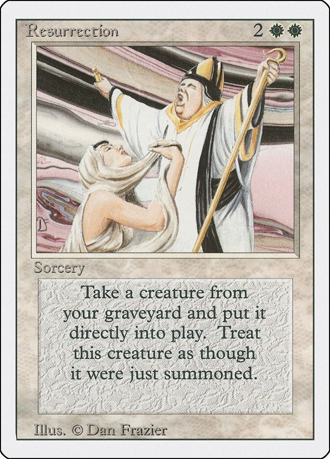 Image for Resurrection [Revised Edition] - Magic: The Gathering