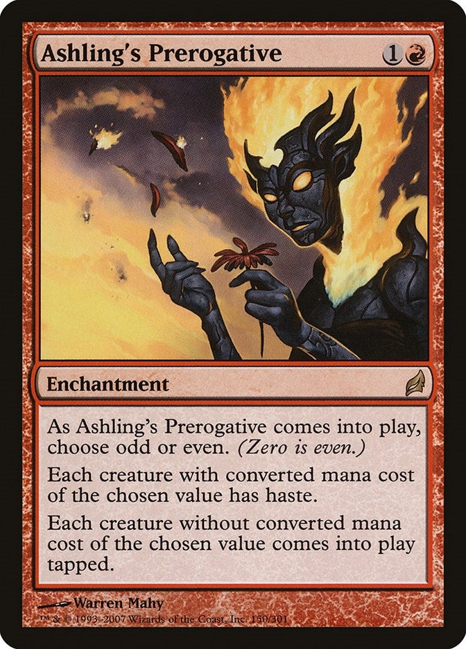 Image for Ashling's Prerogative (150) [Lorwyn] - Magic: The Gathering
