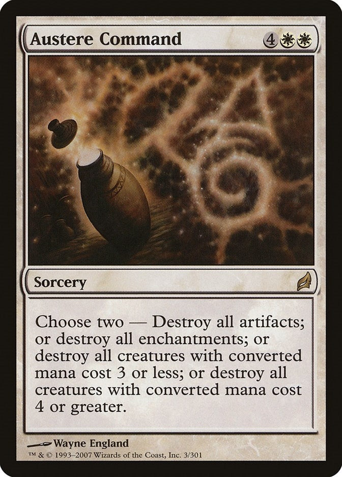 Image for Austere Command (3) [Lorwyn] - Magic: The Gathering