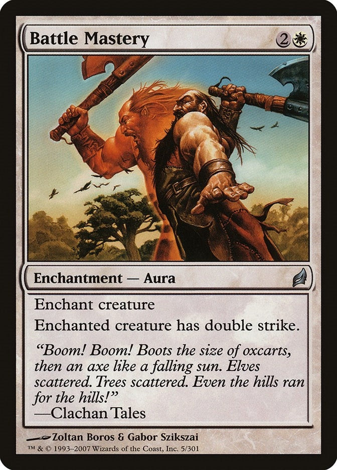 Image for Battle Mastery (5) [Lorwyn] - Magic: The Gathering